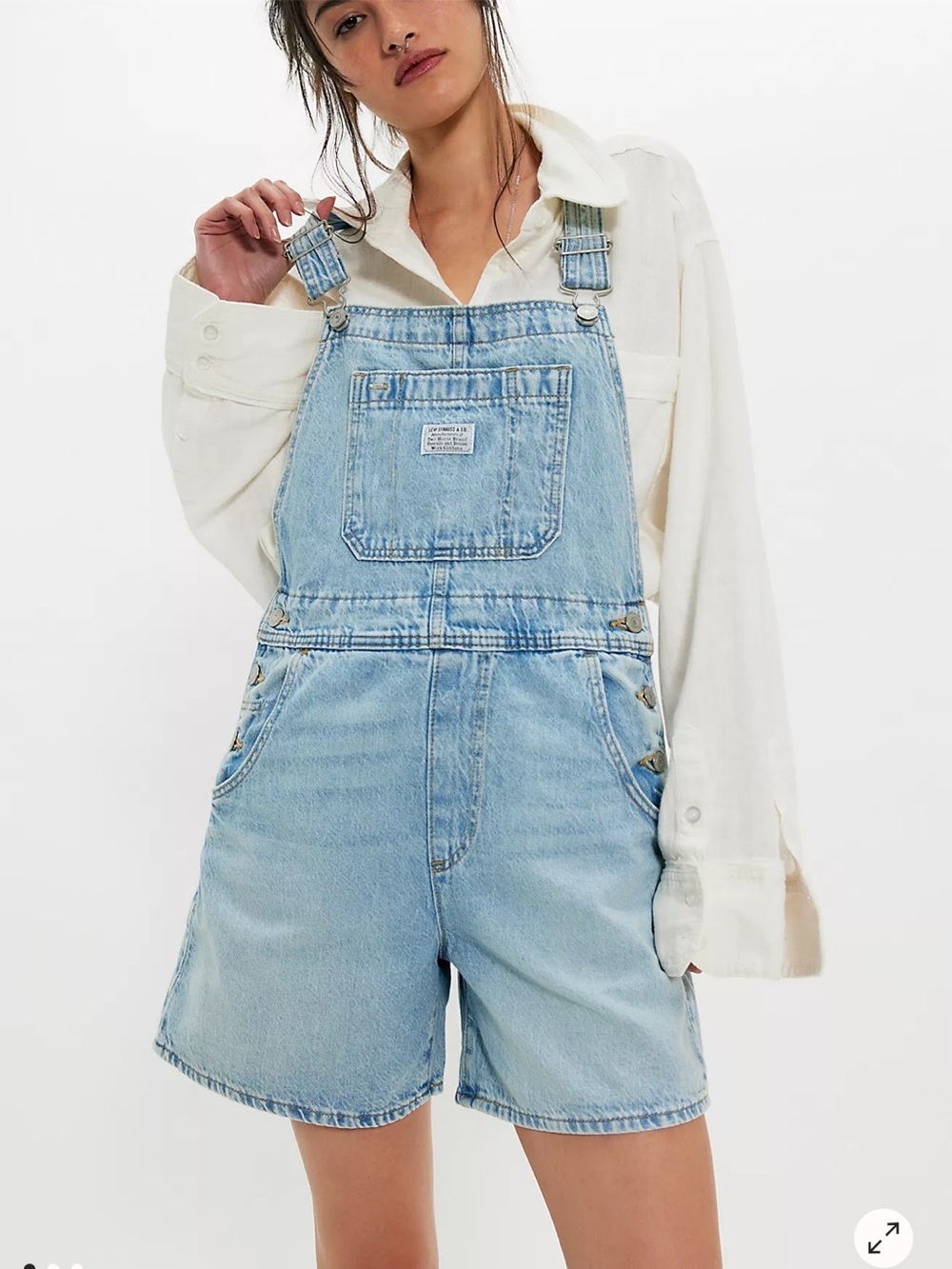 Levi's Utility Shortalls | Size Med